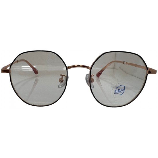 Nayansukh Metalic Hexagonal Frame Computer Glasses