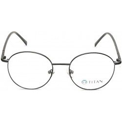 Grey Round Rimmed Eyeglasses