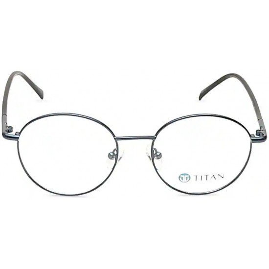 Blue Round Rimmed Eyeglasses