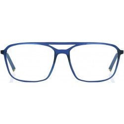 Blue Square Wayfarer Rimmed Eyeglasses