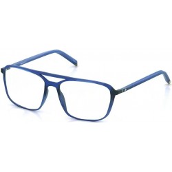 Blue Square Wayfarer Rimmed Eyeglasses