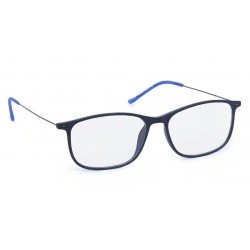 Black Rimmed Rectangle Eyeglasses