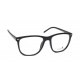 Black Plastic Wayfarer Rimmed Eyeglasses