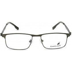Green Rectangle Rimmed Eyeglasses