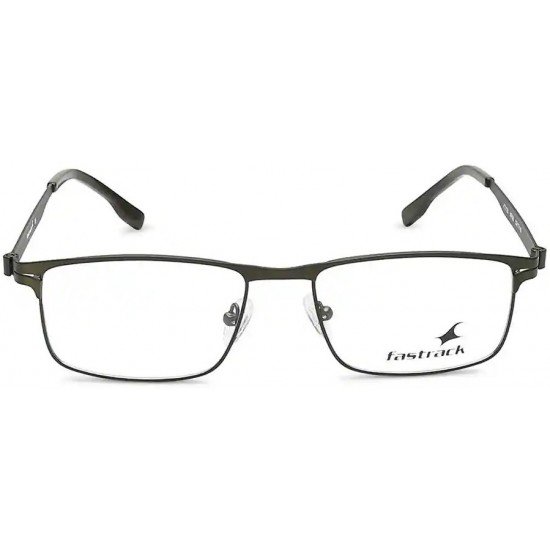 Green Rectangle Rimmed Eyeglasses