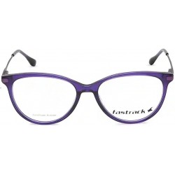 Purple Cateye Rimmed Women Eyeglasses