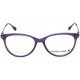 Purple Cateye Rimmed Women Eyeglasses