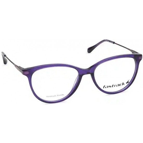 Purple Cateye Rimmed Women Eyeglasses