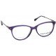 Purple Cateye Rimmed Women Eyeglasses