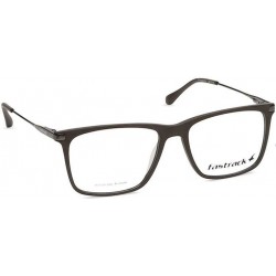 Black Square Frame Rimmed Eyeglasses
