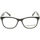 Black Square Rimmed Unisex Eyeglasses