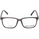 Grey Square Rimmed Eyeglasses