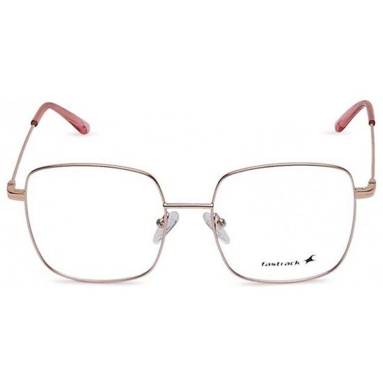 Gold Square Rimmed Eyeglasses