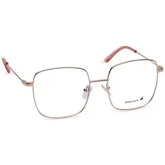 Gold Square Rimmed Eyeglasses