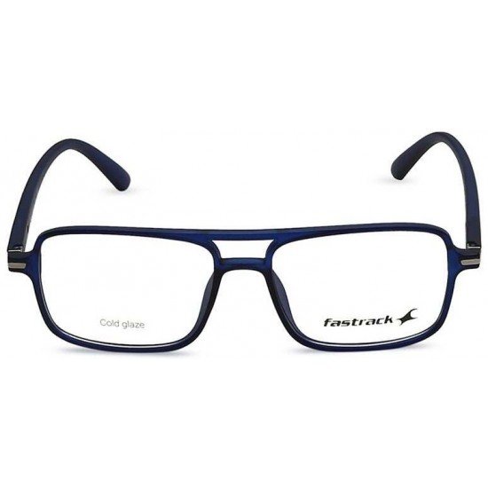 Blue Square Rimmed Eyeglasses