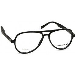 Black Pilot Rimmed Eyeglasses