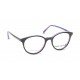 Black Rimmed Round Eyeglasses