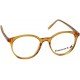 Round Orange Rimmed Women Eyeglasses
