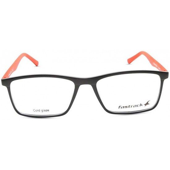 Black Rectangle Rimmed Men Eyeglasses