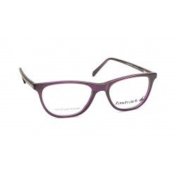Fluid Purple Cateye Rimmed Eyeglasses