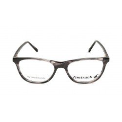 Fluid Grey Cateye Rimmed Eyeglasses