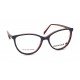 Fluid Blue Cateye Rimmed Eyeglasses
