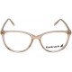 CatEye Orange Rimmed Women Eyeglasses