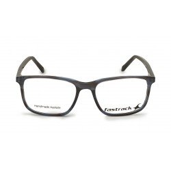 Fluid Grey Rectangle Rimmed Eyeglasses
