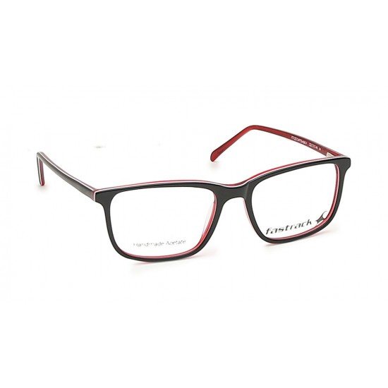 Fluid Grey Rectangle Rimmed Unisex Eyeglasses