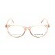 Orange Cateye Rimmed Eyeglasses