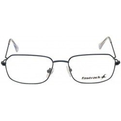 Blue Rectangle Rimmed Eyeglasses