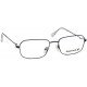 Blue Rectangle Rimmed Eyeglasses