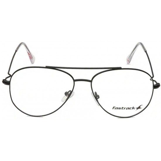 Black Pilot Rimmed Unisex Eyeglasses