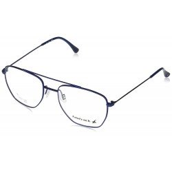 Blue Square Rimmed Men Eyeglasses
