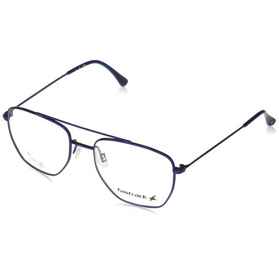 Blue Square Rimmed Men Eyeglasses