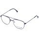 Blue Square Rimmed Men Eyeglasses