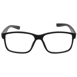 Black Rimmed Square Frame Unisex Eyeglasses