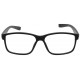 Black Rimmed Square Frame Unisex Eyeglasses