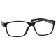 Black Rimmed Square Frame Unisex Eyeglasses