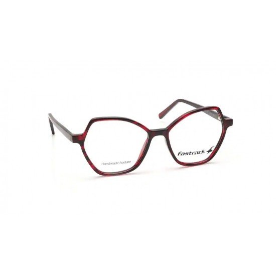 Burgundy Rimmed Women Eyeglasses