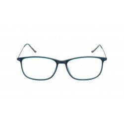 Green Rimmed Rectangle Eyeglasses
