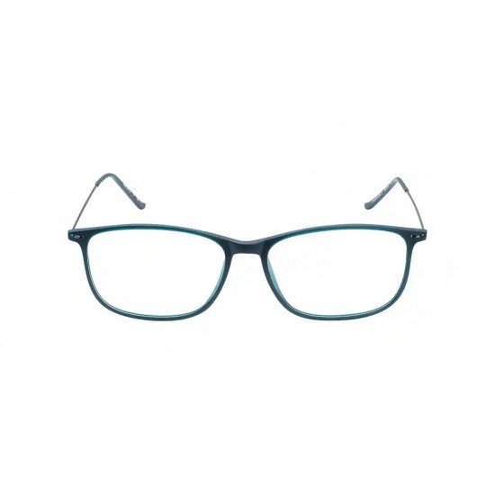 Green Rimmed Rectangle Eyeglasses