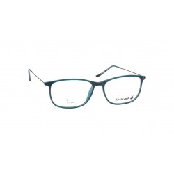 Green Rimmed Rectangle Eyeglasses