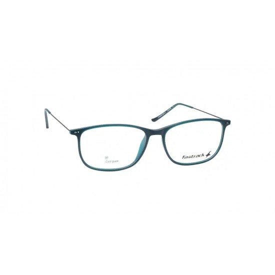 Green Rimmed Rectangle Eyeglasses