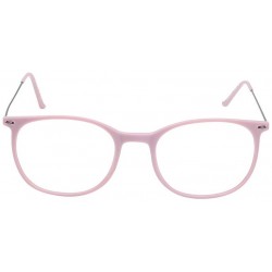 Pink Round Rimmed Eyeglasses
