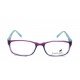 Purple Rectangle Rimmed Eyeglasses