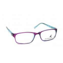 Purple Rectangle Rimmed Eyeglasses