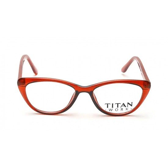 Red Cateye Rimmed Eyeglasses