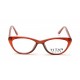 Red Cateye Rimmed Eyeglasses