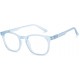 Nayansukh Sky Blue Full Rim Hustlr Powered Eyeglasses